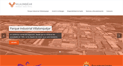 Desktop Screenshot of parqueindustrialvillalonquejar.com